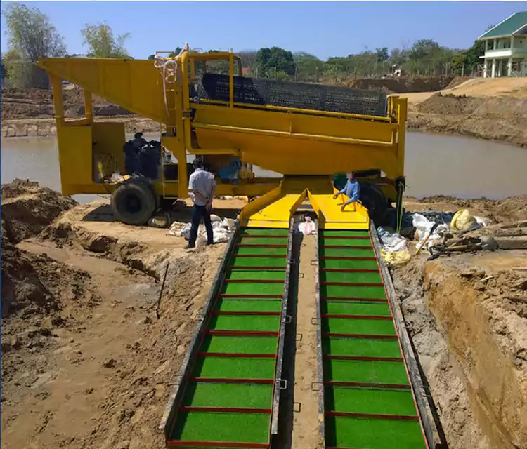 ਪੋਰਟੇਬਲ ਮੋਬਾਈਲ ਗੋਲਡ ਪੈਨਿੰਗ ਕਾਰਟ